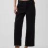 Laaghangende, relaxte cropped Jeans