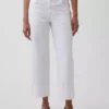 Laaghangende, relaxte cropped Jeans