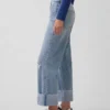 Laaghangende, relaxte cropped Jeans