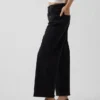 Laaghangende, relaxte cropped Jeans