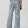Laaghangende, relaxte cropped Jeans