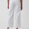 Laaghangende, relaxte cropped Jeans