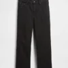 Laaghangende, relaxte cropped Jeans