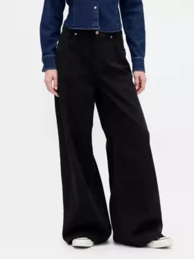 Laaghangende, ultrazachte, extra wijde Jeans