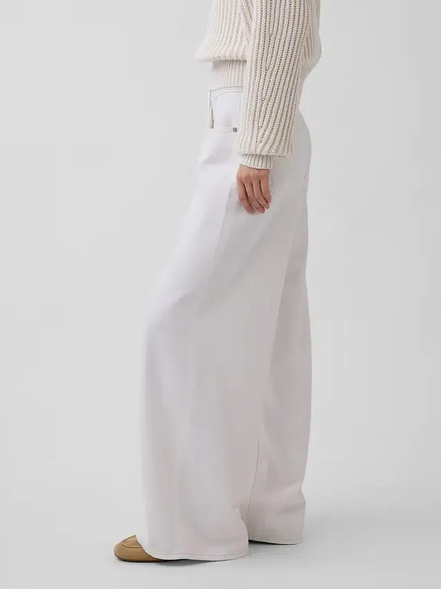 Laaghangende, ultrazachte, extra wijde Jeans
