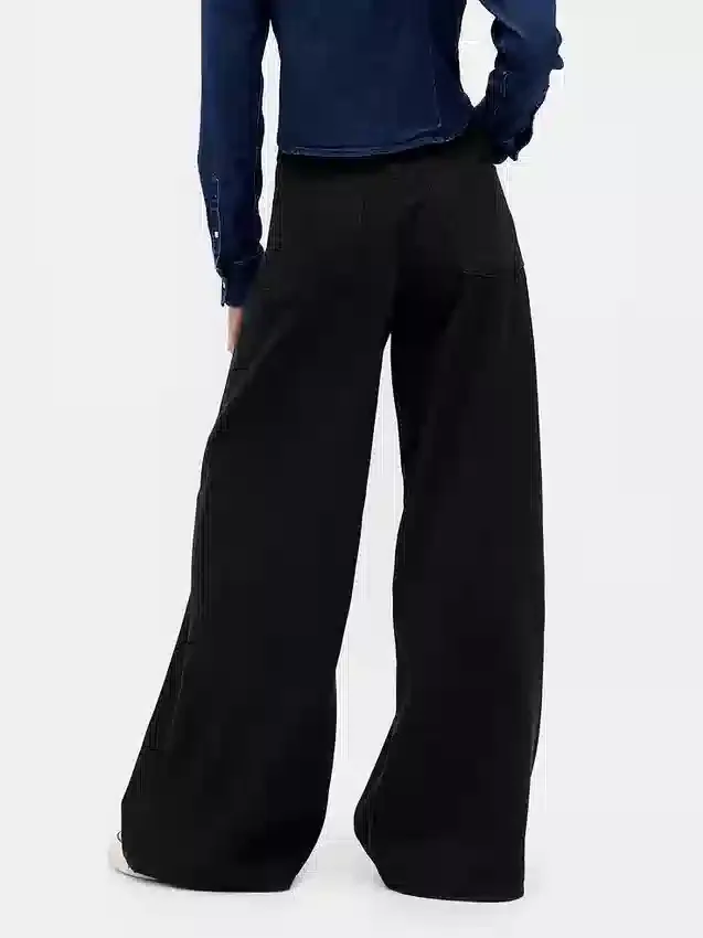 Laaghangende, ultrazachte, extra wijde Jeans