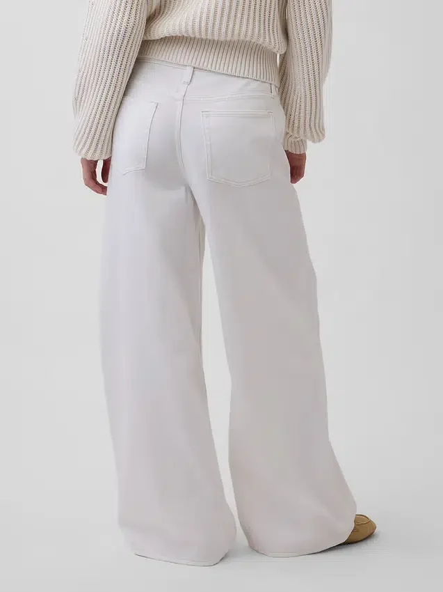 Laaghangende, ultrazachte, extra wijde Jeans