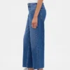 Laaghangende, ultrazachte, relaxte cropped Jeans
