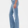 Lage taille, gevlochten zakken, lange en slanke Jeans