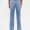 Lage taille, gevlochten zakken, lange en slanke Jeans