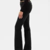 Lage taille, lange en slanke corduroybroek