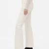 Lage taille, lange en slanke corduroybroek