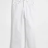 Lage taille, lange en slanke cropped Jeans