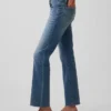 Lage taille, lange en slanke cropped Jeans