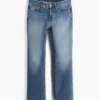 Lage taille, lange en slanke cropped Jeans