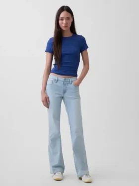 Lage taille, lange en slanke Jeans