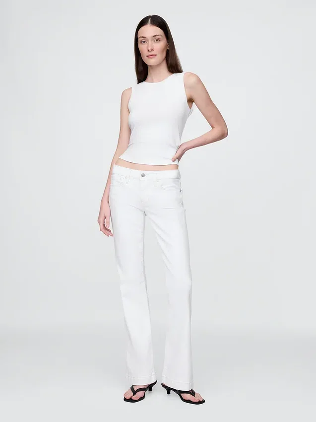 Lage taille, lange en slanke Jeans