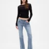 Lage taille, lange en slanke Jeans