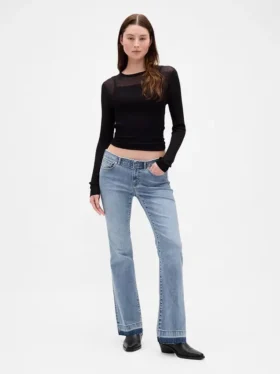 Lage taille, lange en slanke Jeans