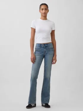 Lage taille, lange en slanke Jeans