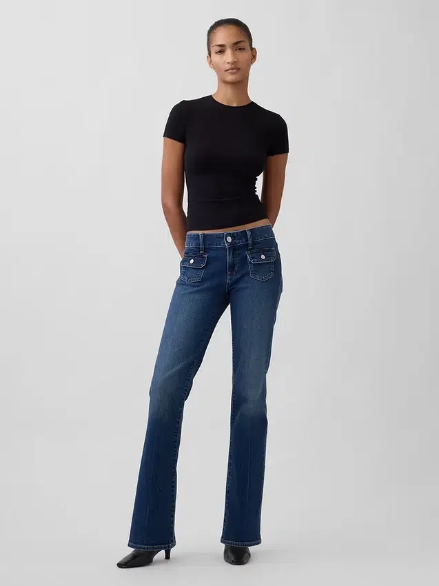 Lage taille, lange en slanke Jeans