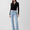 Lage taille, lange en slanke Jeans