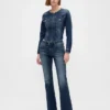 Lage taille, lange en slanke Jeans