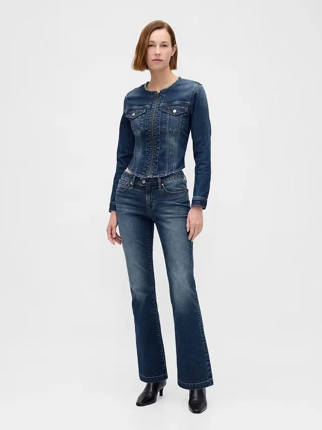 Lage taille, lange en slanke Jeans