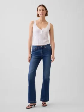 Lage taille, lange en slanke Jeans