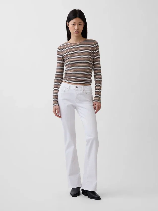 Lage taille, lange en slanke Jeans