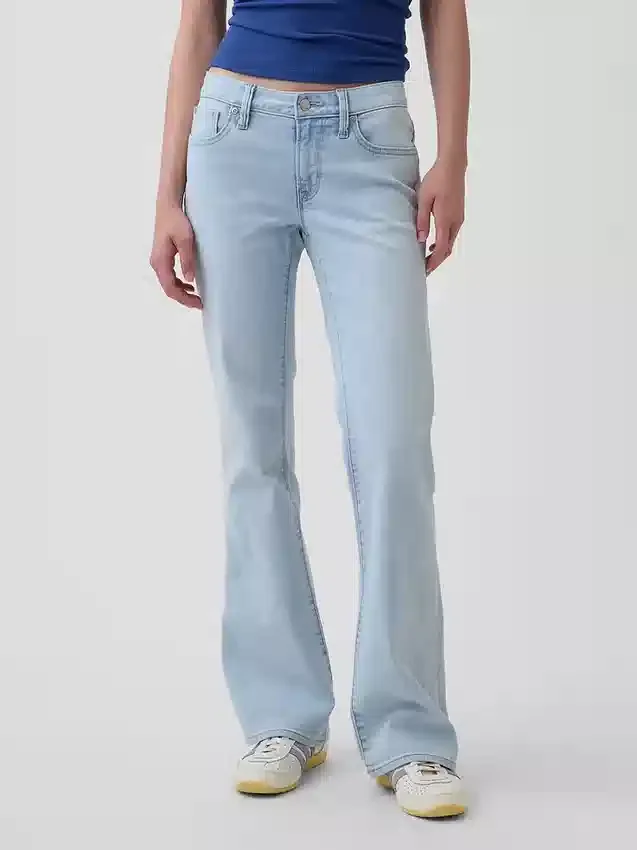 Lage taille, lange en slanke Jeans