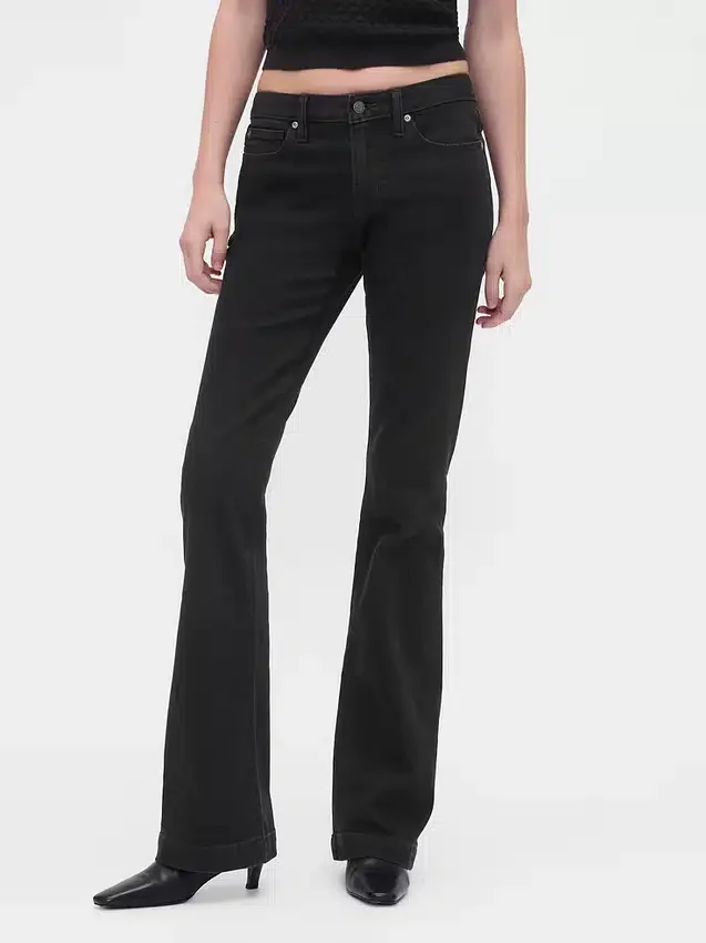 Lage taille, lange en slanke Jeans