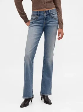 Lage taille, lange en slanke Jeans