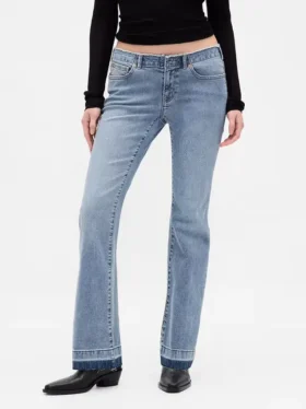 Lage taille, lange en slanke Jeans