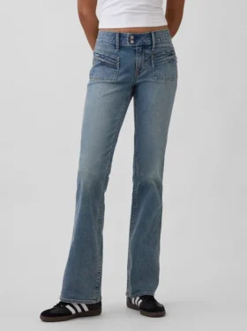 Lage taille, lange en slanke Jeans