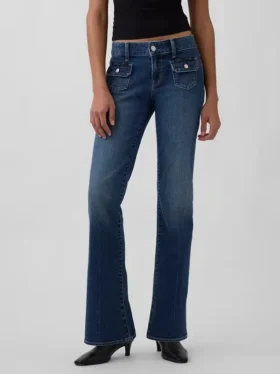 Lage taille, lange en slanke Jeans