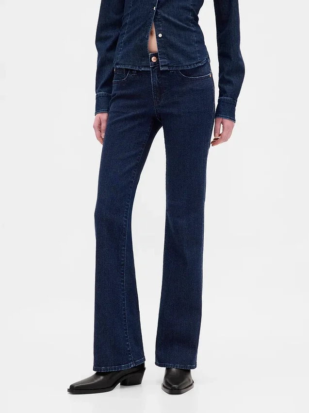 Lage taille, lange en slanke Jeans