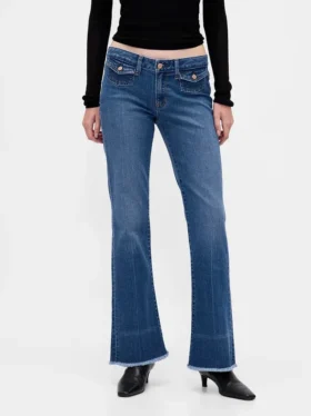 Lage taille, lange en slanke Jeans