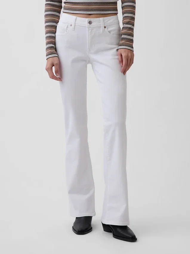 Lage taille, lange en slanke Jeans
