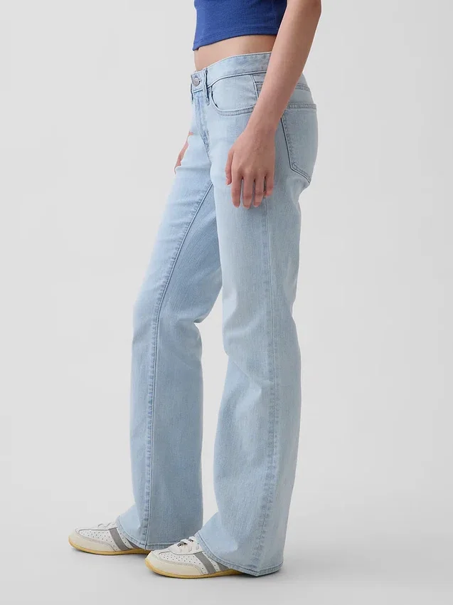 Lage taille, lange en slanke Jeans