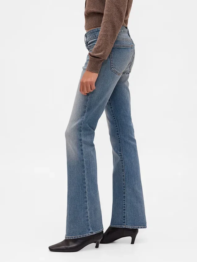 Lage taille, lange en slanke Jeans