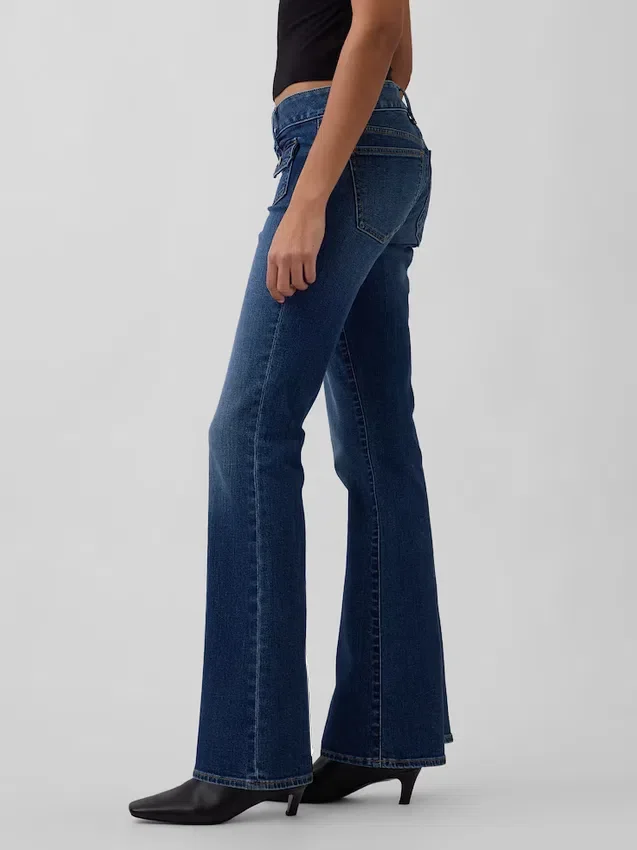 Lage taille, lange en slanke Jeans