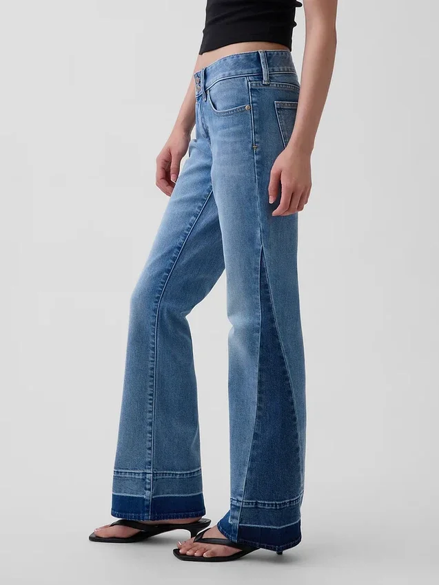 Lage taille, lange en slanke Jeans