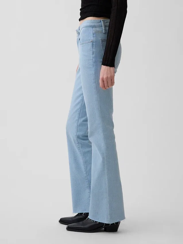 Lage taille, lange en slanke Jeans