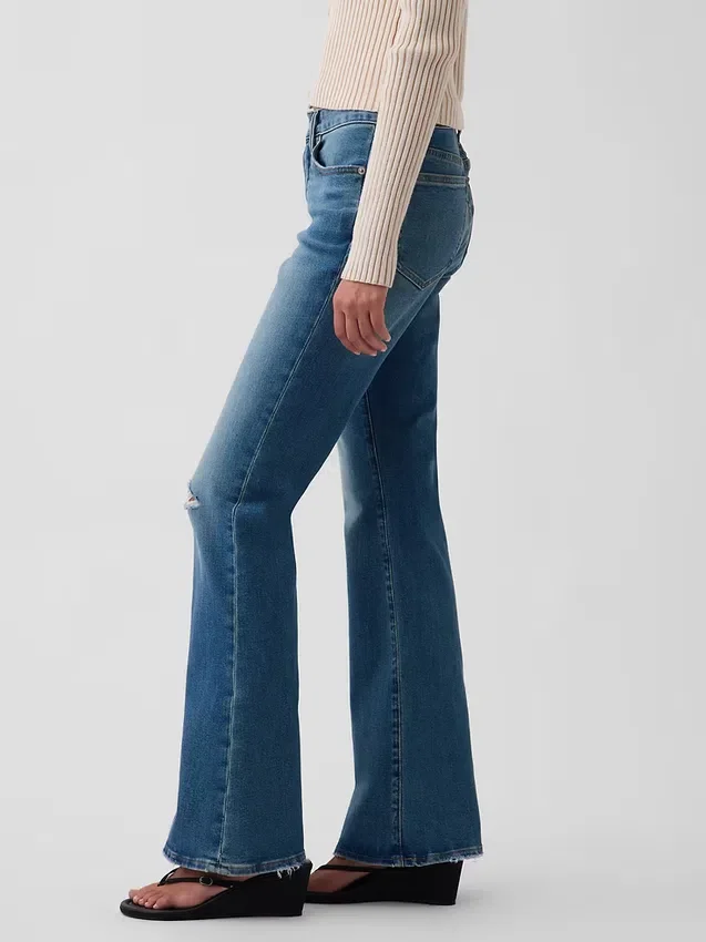 Lage taille, lange en slanke Jeans