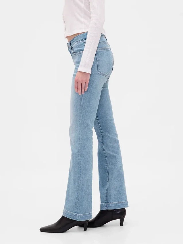 Lage taille, lange en slanke Jeans