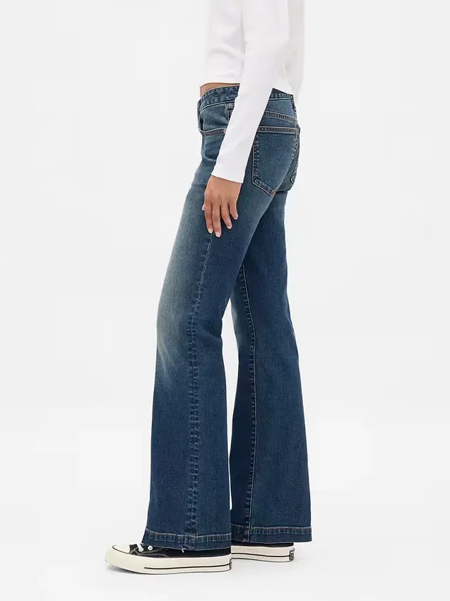 Lage taille, lange en slanke Jeans