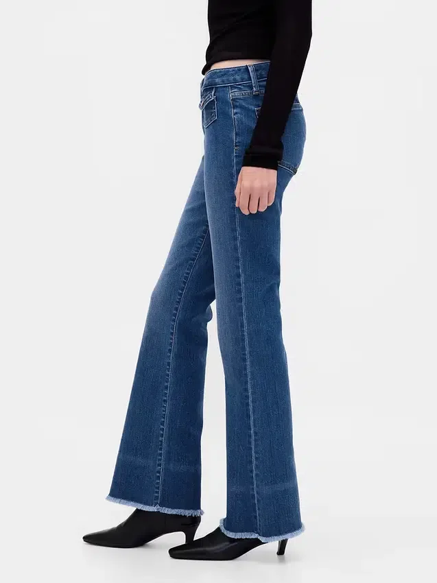 Lage taille, lange en slanke Jeans