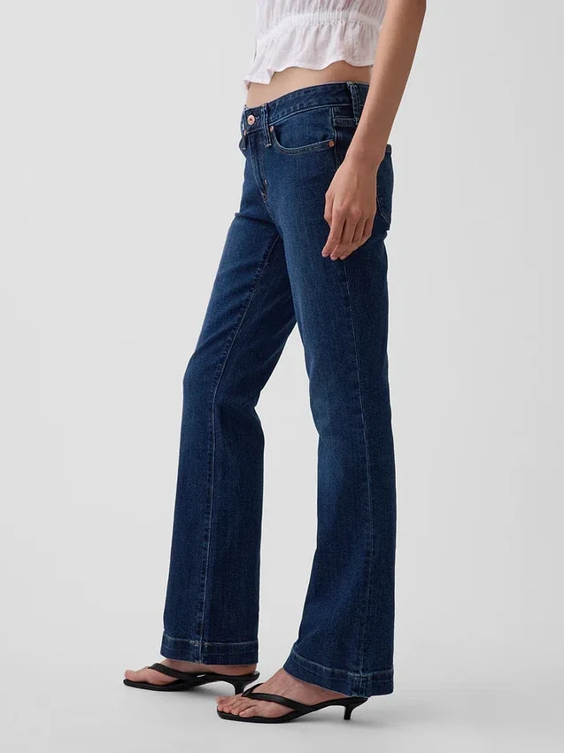 Lage taille, lange en slanke Jeans
