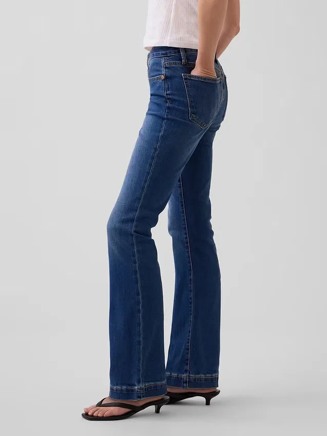 Lage taille, lange en slanke Jeans
